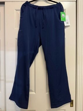 Women’s Navy Drawstring Scrub Pants